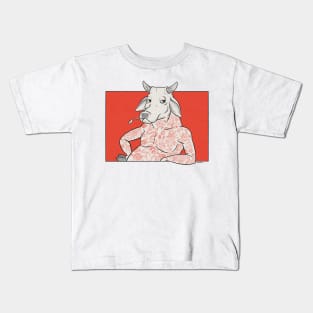 Inked Minotaur Kids T-Shirt